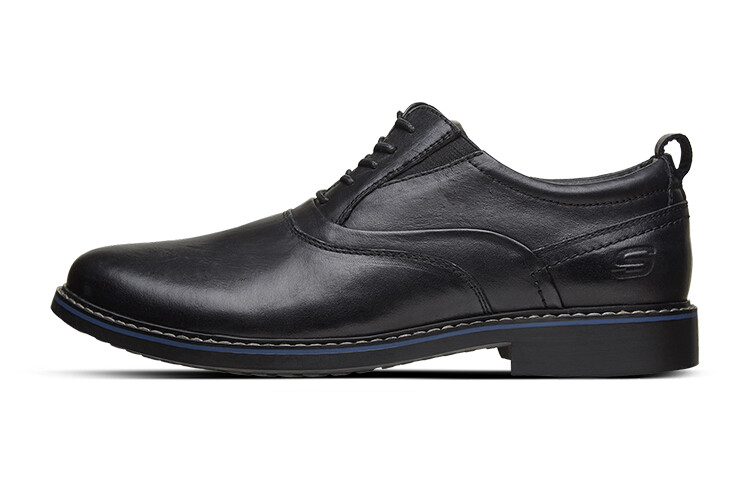 

Туфли мужские BREGMAN средней высоты, все черные Skechers