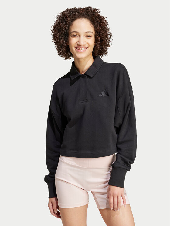 

Толстовка regular fit Adidas, черный