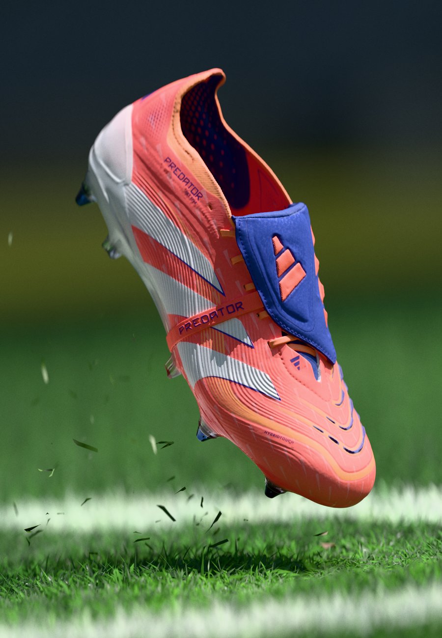 

Кроссовки Adidas Performance PREDATOR ELITE FOLD-OVER TONGUE SOFT GROUND FOOTBALL BOOTS, Signal Coral/Footwear White/Beam Orange/Coral