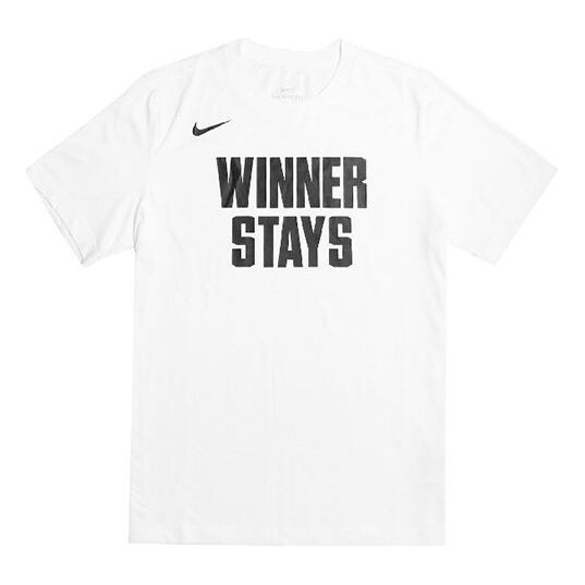 

Футболка dri fit winner stays для мужчин Nike, белый