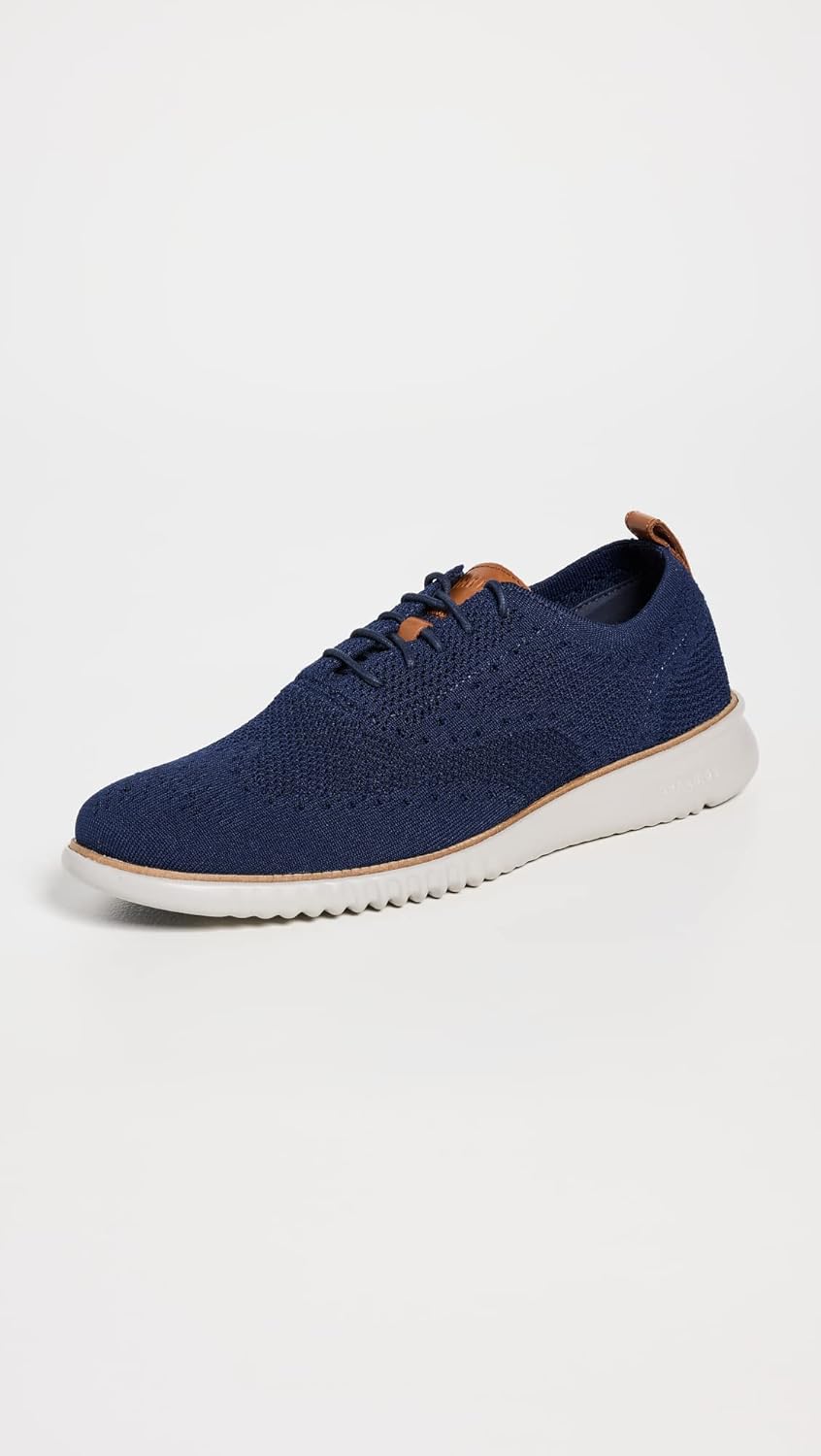 Мужские оксфорды Cole Haan 2.Zerogrand Lightweight Stitchlite, синий/серый — фото 2
