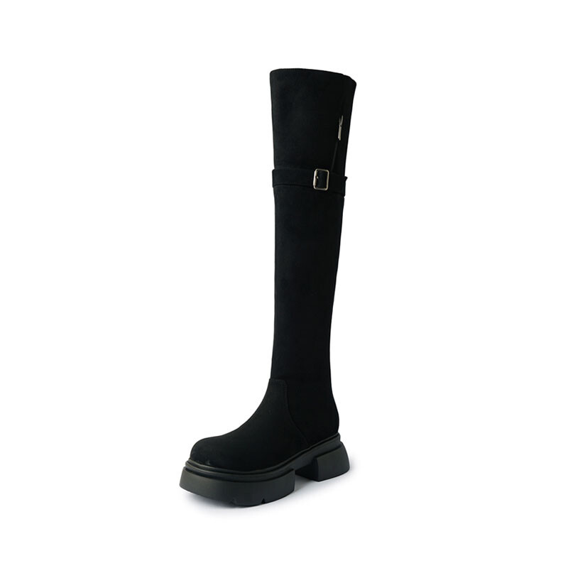 

Сапоги FLOWERSKAM Over-The-Knee Boots Women's, черный