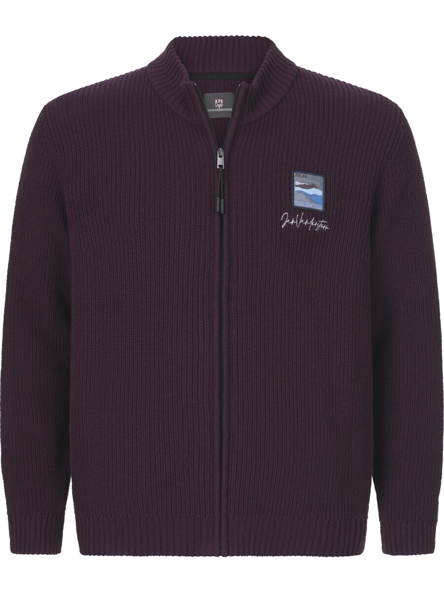 

Вязаный кардиган Jan Vanderstorm Knit Cardigan Oletarvin, темно-красный