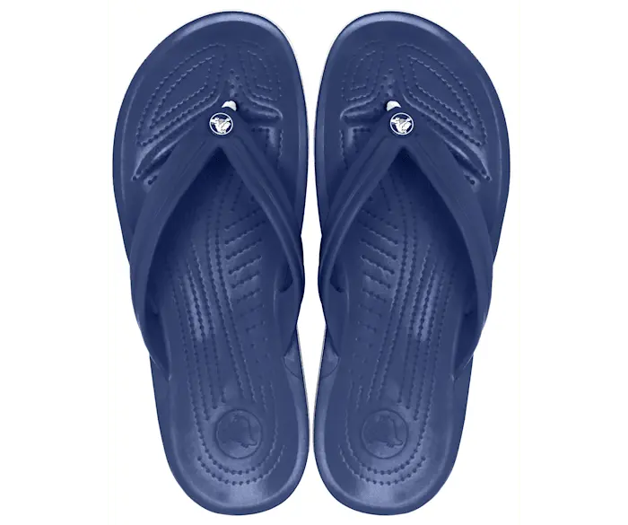 Шлепанцы Crocband Crocs женские, цвет Navy — фото 4