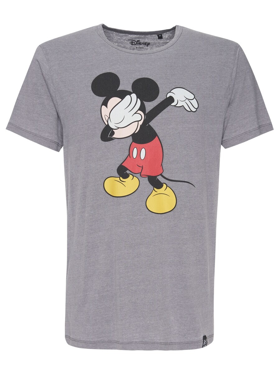 

Классическая футболка Recovered Shirt Disney Mickey Mouse Dabbing, серый