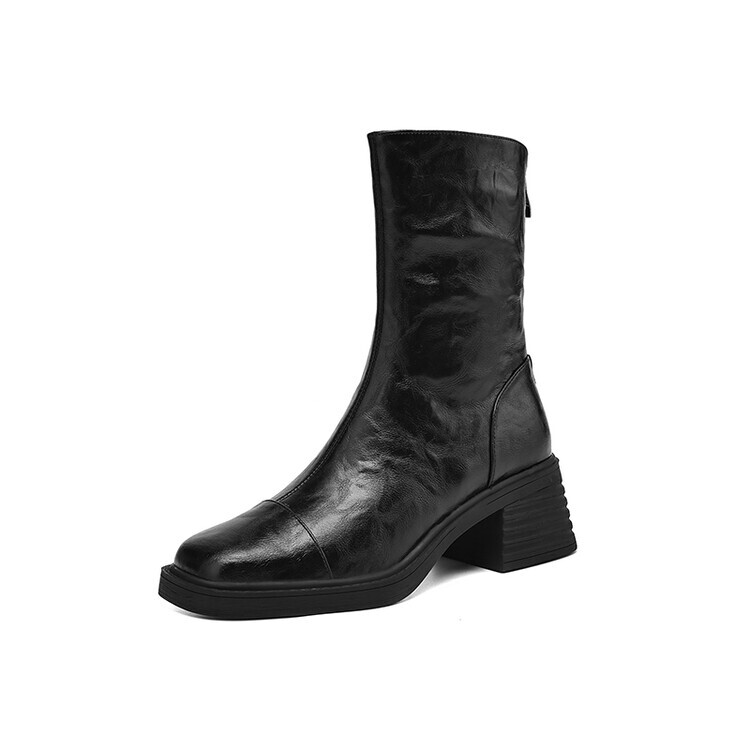 

Ботильоны женские Su Yanjiao, цвет Black Fleece-lined