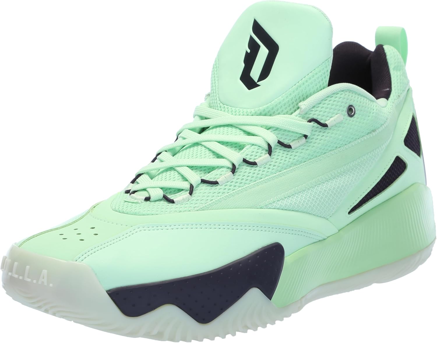 

Кроссовки Adidas Originals Unisex Adult Dame Certified 2.0, белый/черный/зеленый