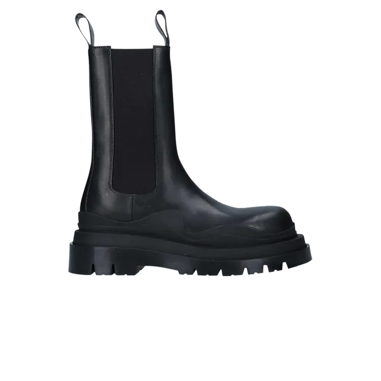 

Ботинки Bottega Veneta Tire Boot, черный