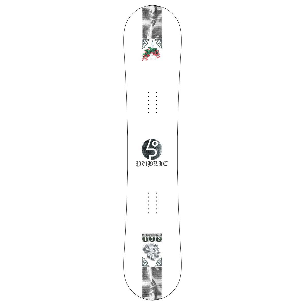 

Сноуборд Disorder Micro Camber Public Snowboards, 152