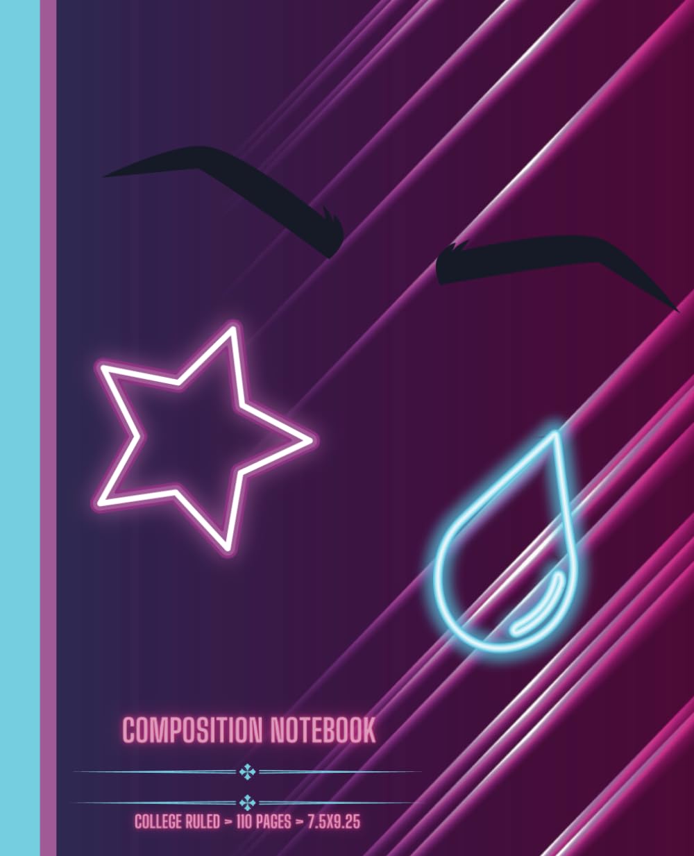

Composition Notebook Anime Face: College Ruled, 110 pages, 7.5 x 9.25” | Writing Journal for School, Work or Personal use | For Anime Fans! (Independently published)