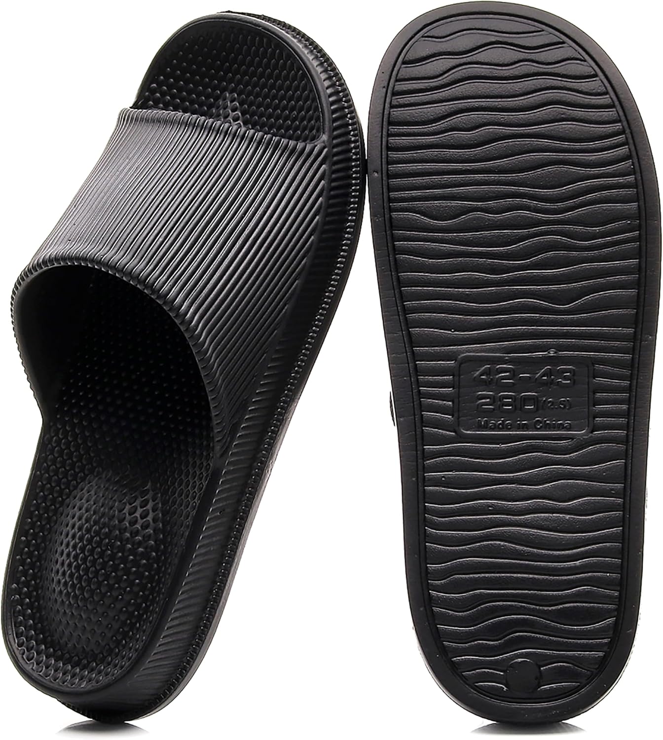 

Безумные женские и мужские домашние тапочки Cloud, для улицы и дома, с подушечками, противоскользящие, быстросохнущие, для душа, легкие с подошвой из EVA, экологичные повседневные обувь Crazy Lady, черный