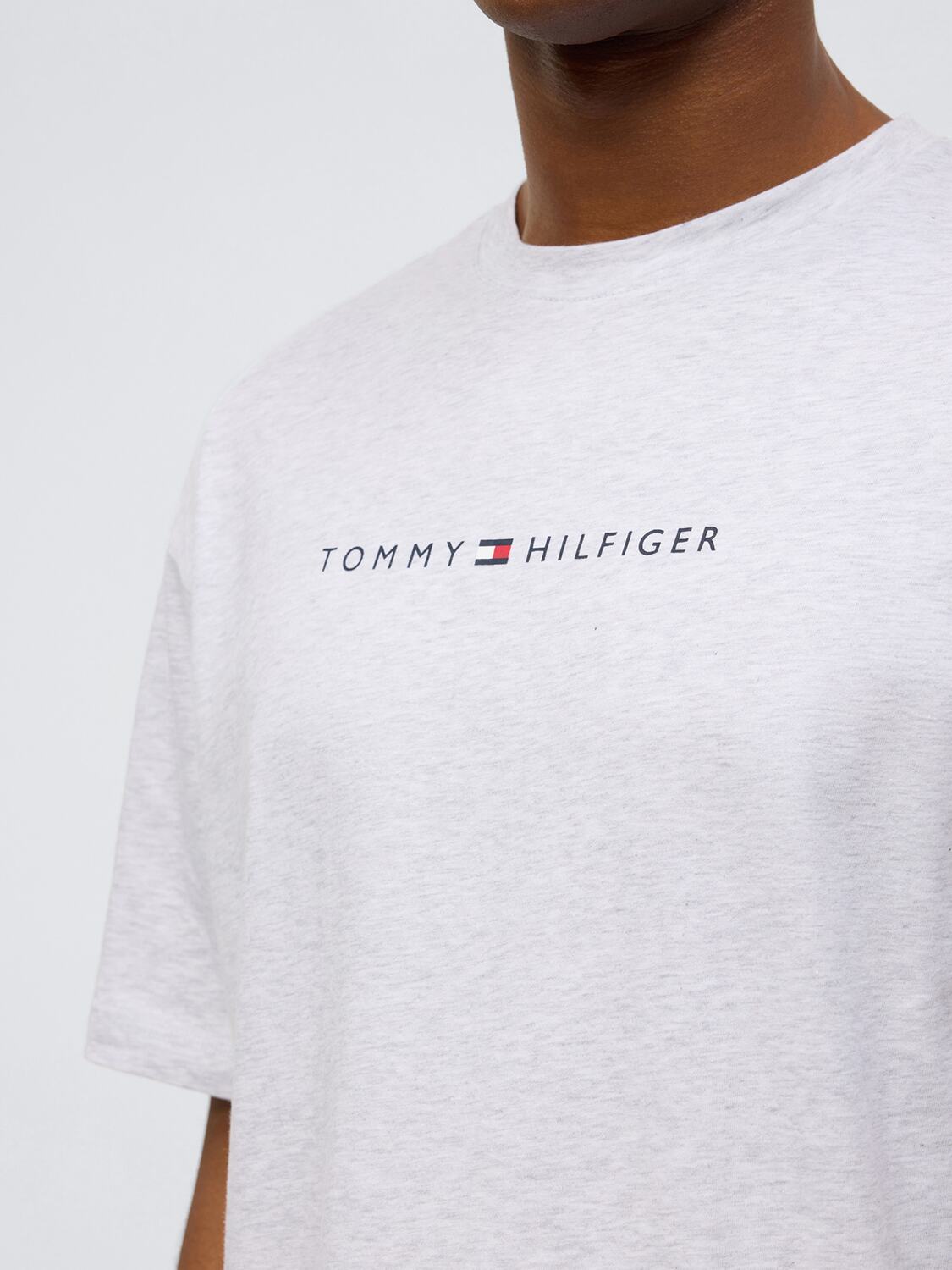 Tommy Hilfiger Underwear Футболка в светло-сером цвете — фото 2