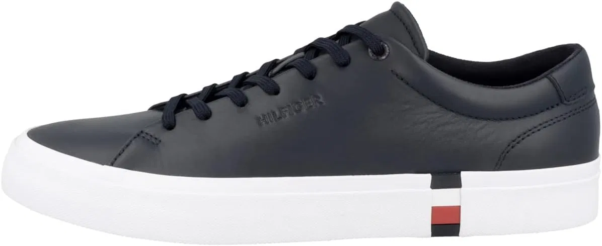 Мужские кроссовки Tommy Hilfiger Modern Vulc Corporate Leather Vulcanised, Blue
