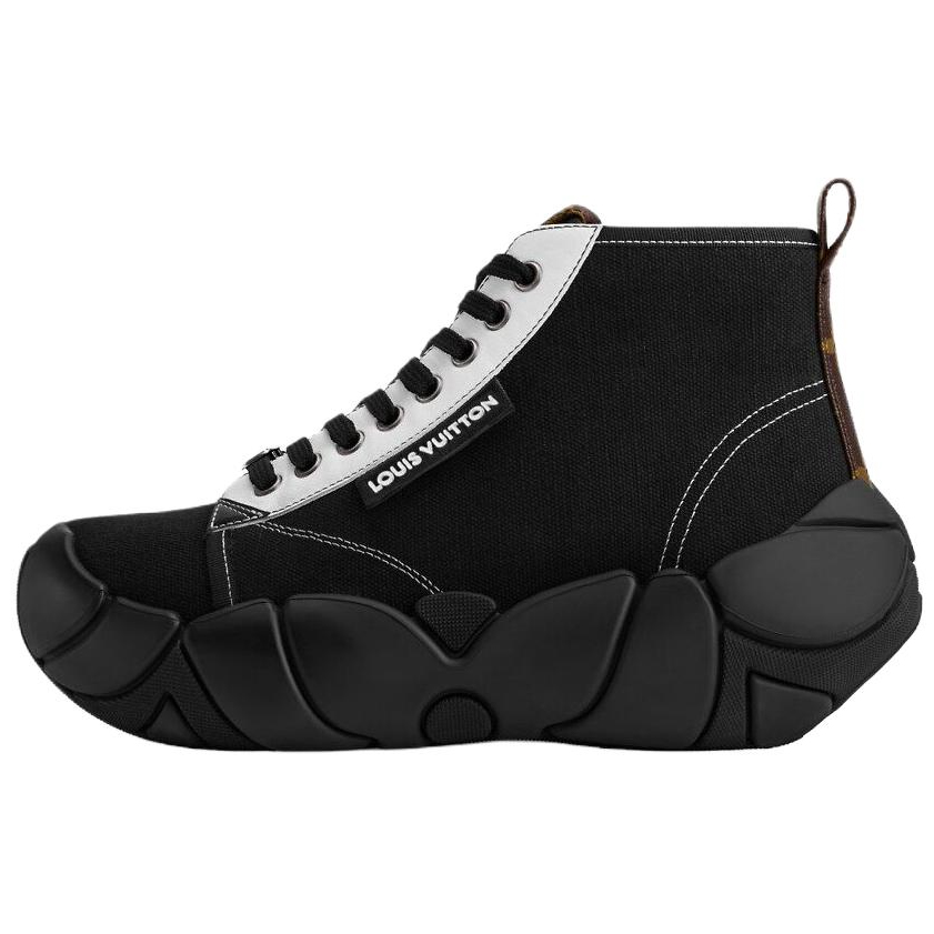 LOUIS VUITTON Ботильоны Bubble Ankle Boots женские черные