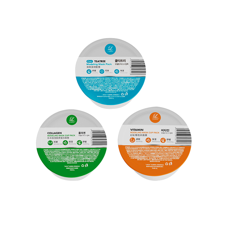 

LINDSAY Мягкая маска с чайным деревом коллаген яичный белок витамин пудра для лица успокаивающая увлажняющая контроль жира 25г