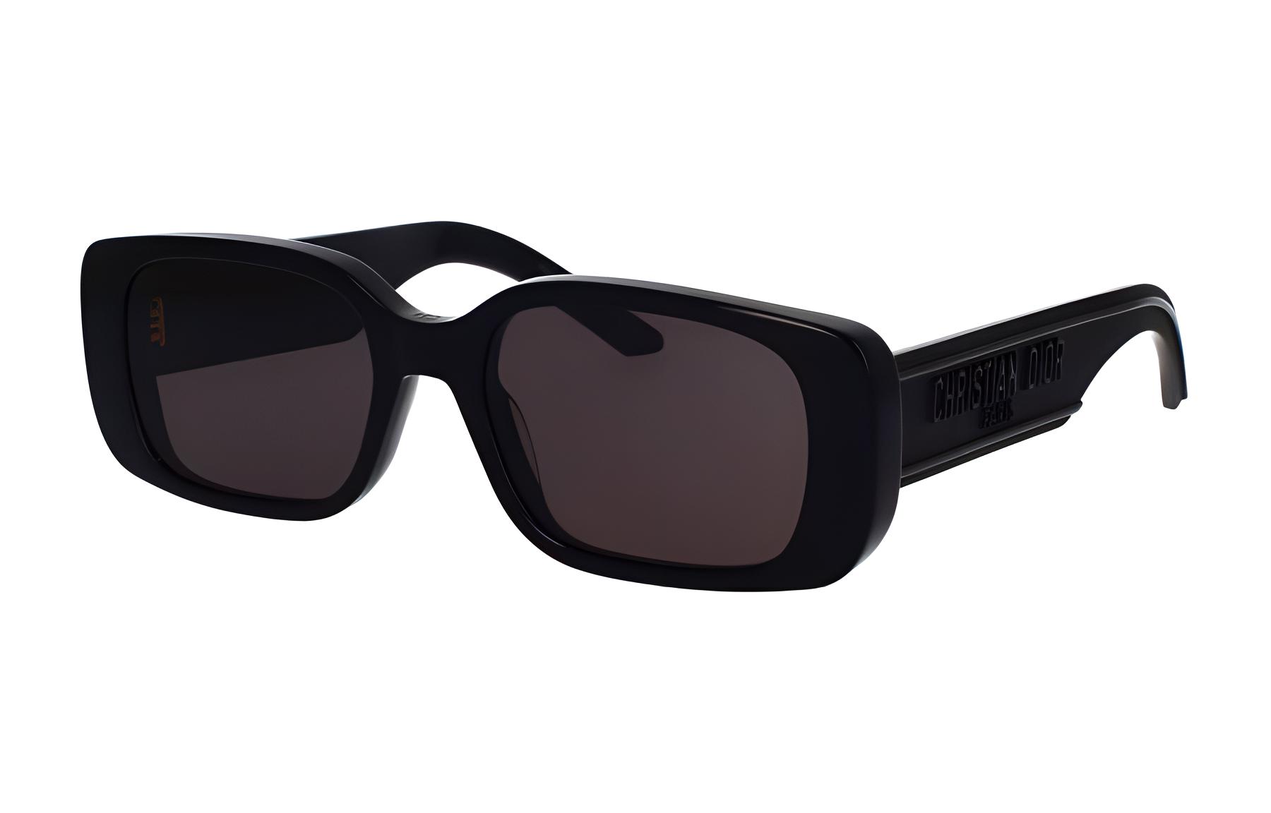

DIOR Прямоугольные солнцезащитные очки в рамке, Black