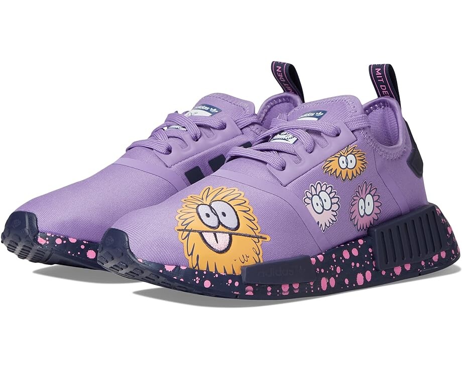 

Кроссовки Adidas NMD_R1 J, цвет Super Purple/White/Shadow Navy