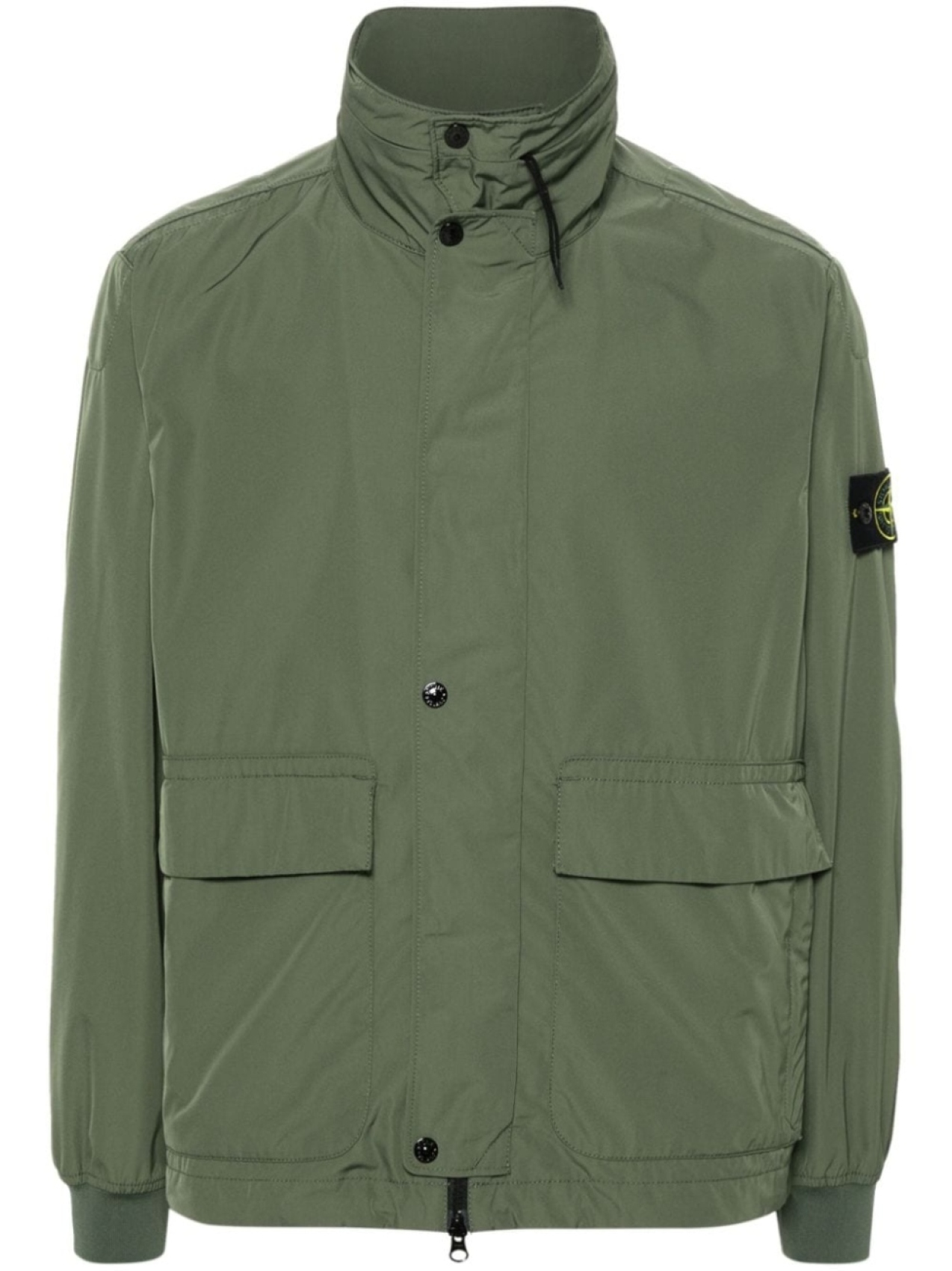 

Stone Island куртка с нашивкой Compass, зеленый