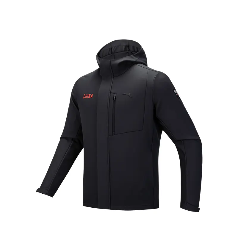 

ANTA Тренировочная куртка базовый черный, Basic Black
