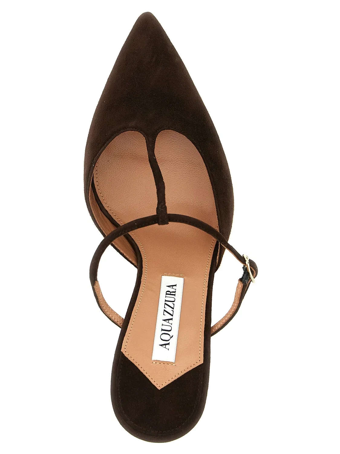 Мюли ‘Sorbonne’ Aquazzura, коричневый — фото 4