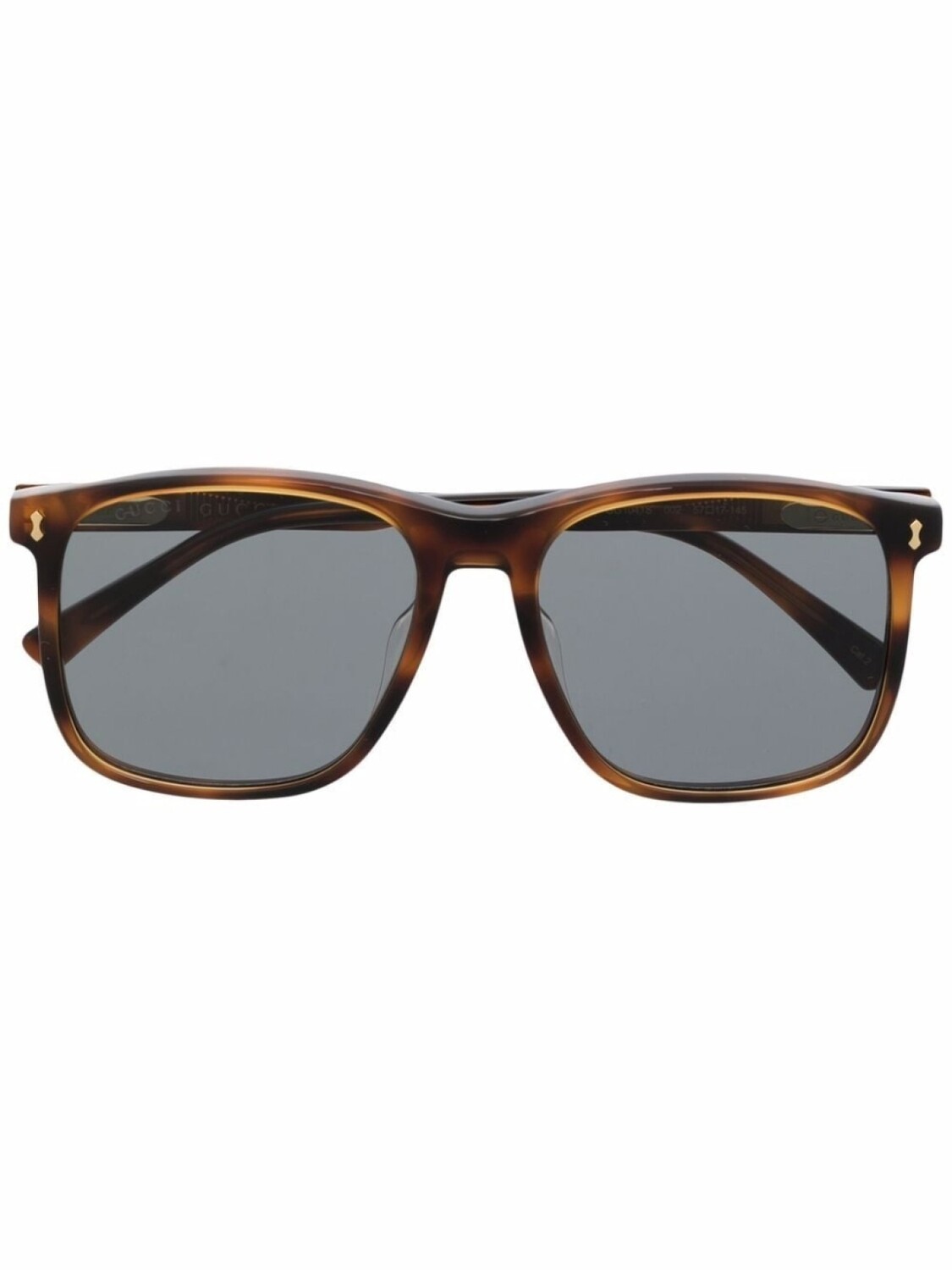 

Солнцезащитные очки в квадратной оправе Gucci Eyewear, коричневый
