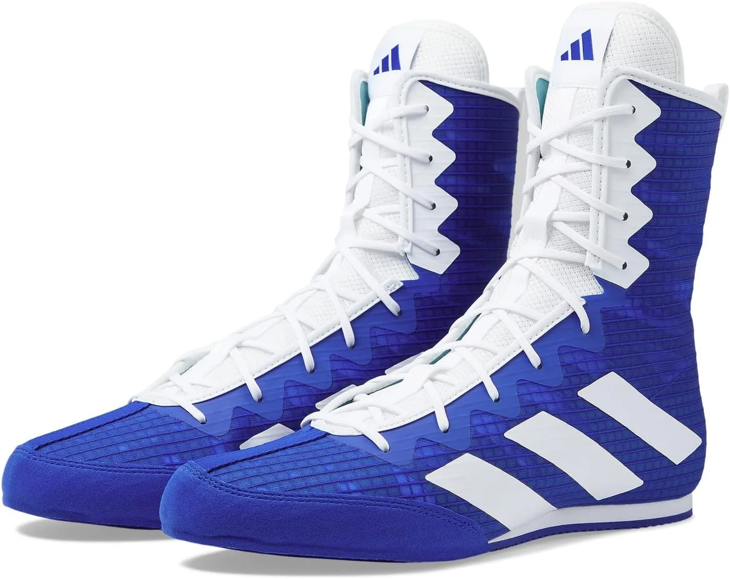 Кроссовки Adidas Box Hog 4 унисекс, белый/синий
