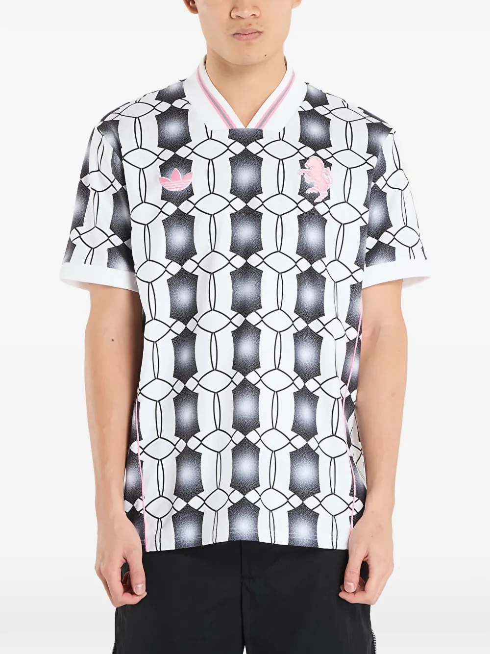 Футболка X Juventus LF с графическим принтом Adidas, белый — фото 3