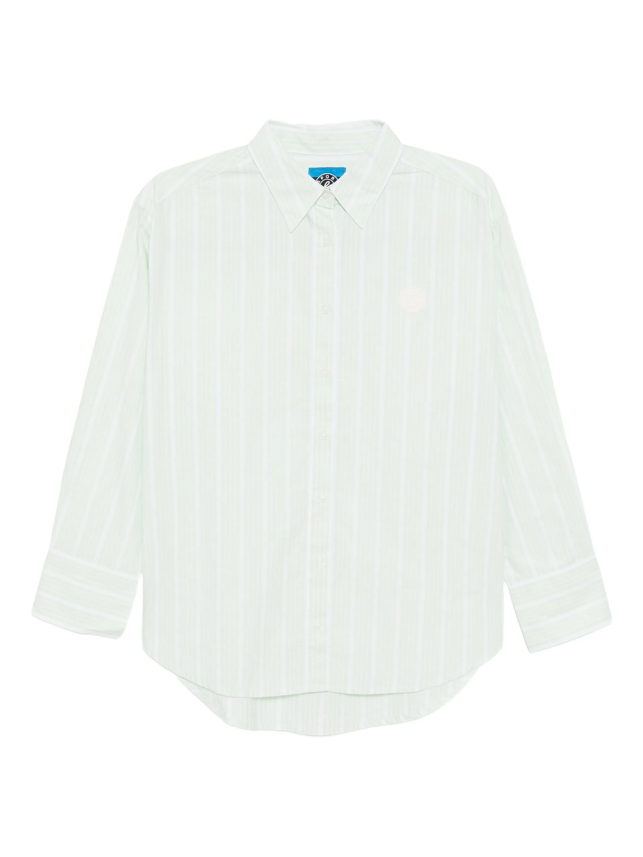 

Рубашка в полоску Sport B. By Agnès B., зеленый