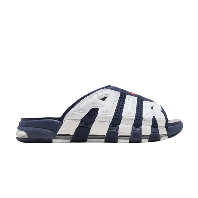 

Кроссовки Air More Uptempo Slide, цвет Olympic