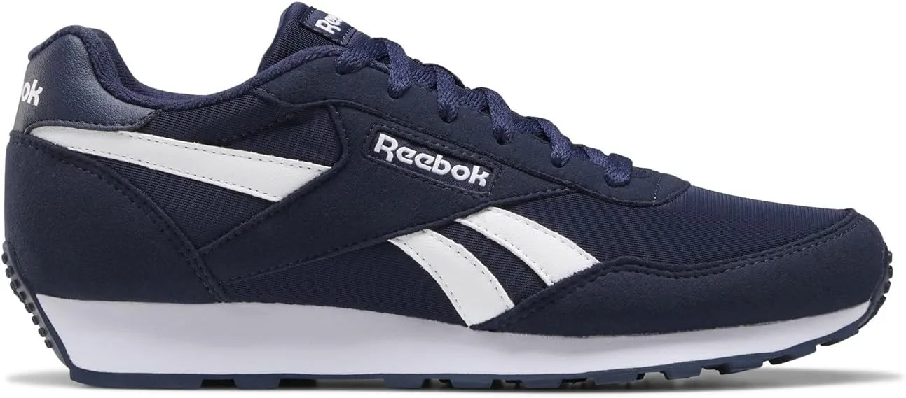 Кроссовки для бега Reebok Rewind унисекс, белый/темно-синий