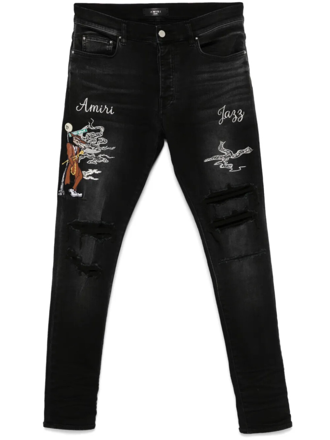 

Джинсы AMIRI Jazz Wolf, черный