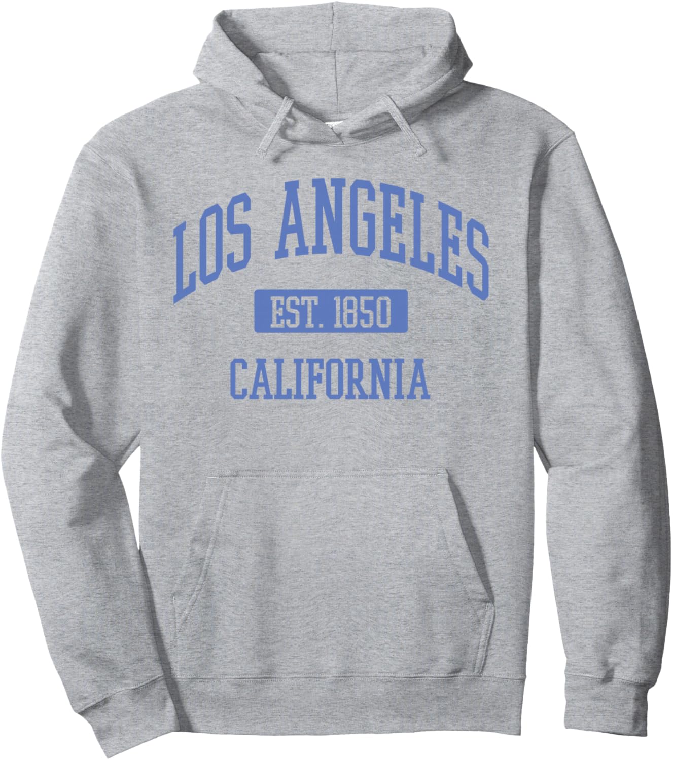 

Классическая синяя толстовка Los Angeles California, серая Losangels Apparel