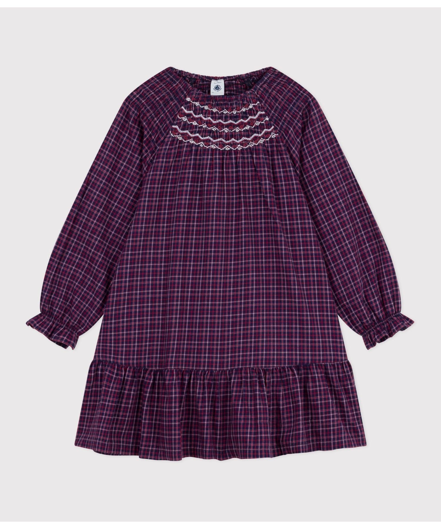 Платье один кусочек Petit Bateau, Navy/Multicolor — фото 3