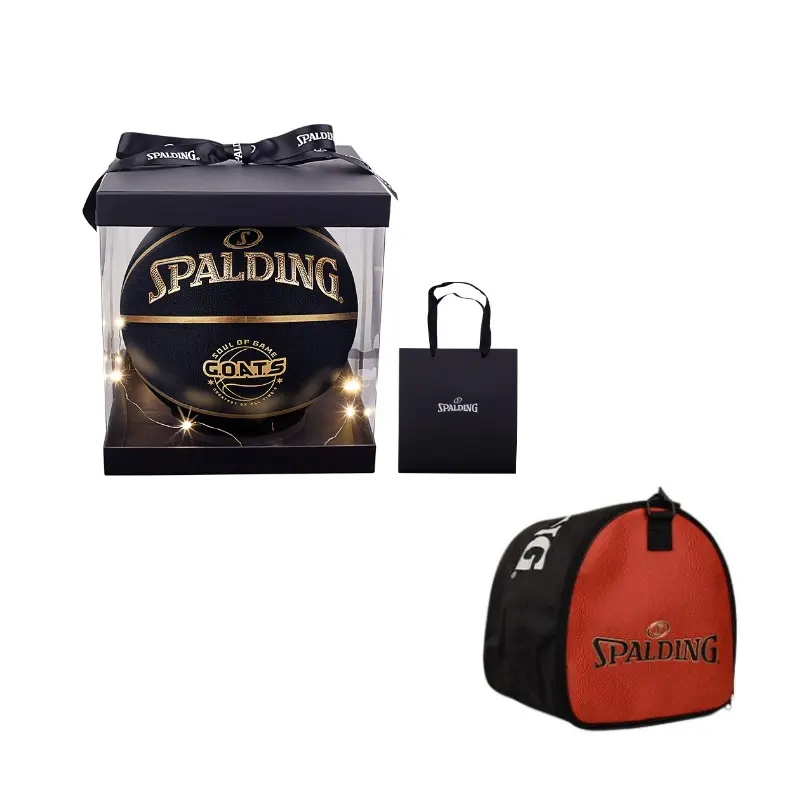 

SPALDING GOATS Training Series баскетбольный мяч black gold, отличное ощущение в руке размер 7 тренировочный унисекс Китай