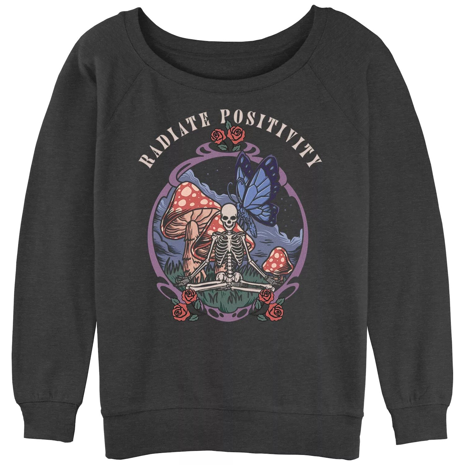 

Юниорская Radiate Posivivity Skelly Vintage Терри с напуском Licensed Character