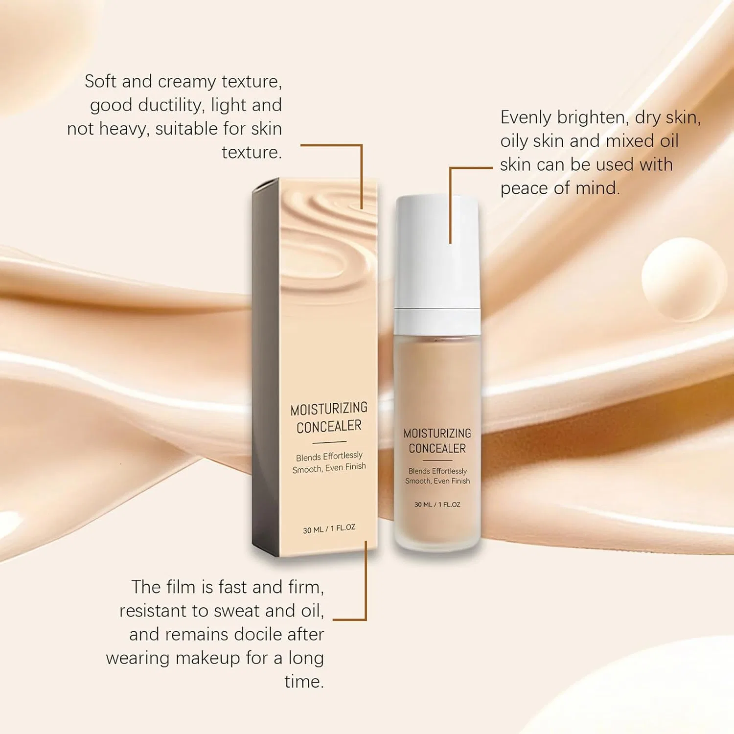 Тональное средство Color Change Foundation, No brand — фото 4