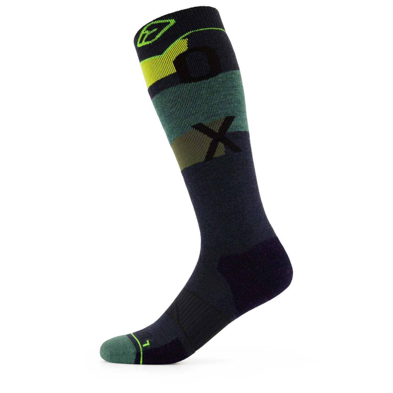

Лыжные носки Ortovox Freeride Long Socks Cozy, цвет Black Steel