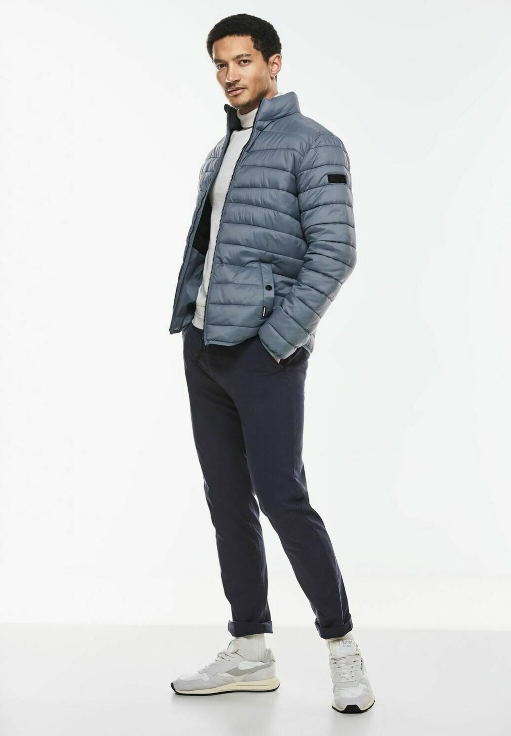 

Демисезонная куртка Street One MEN, цвет blau