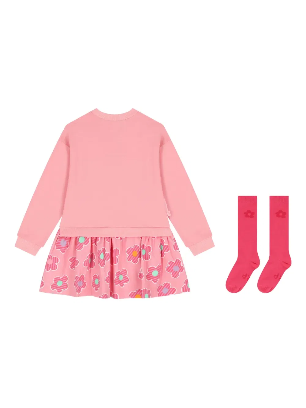 Платье с цветочной аппликацией Agatha Ruiz De La Prada, розовый — фото 2
