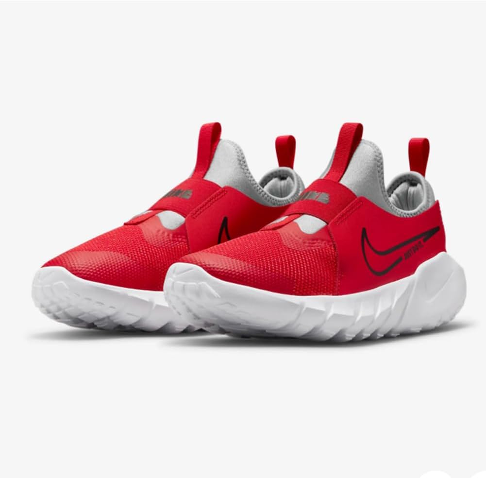 Кроссовки Nike Kids' Flex Runner 2, черный/красный/серый/светло-серый — фото 3