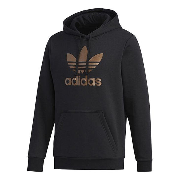 

Толстовка men's originals gold printing logo black Adidas, черный