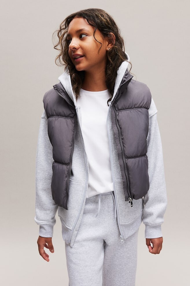 

Куртка с капюшоном H&M, серый