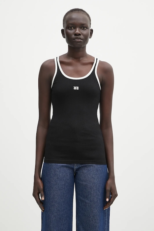 

Топ sonic vest Wales Bonner, черный