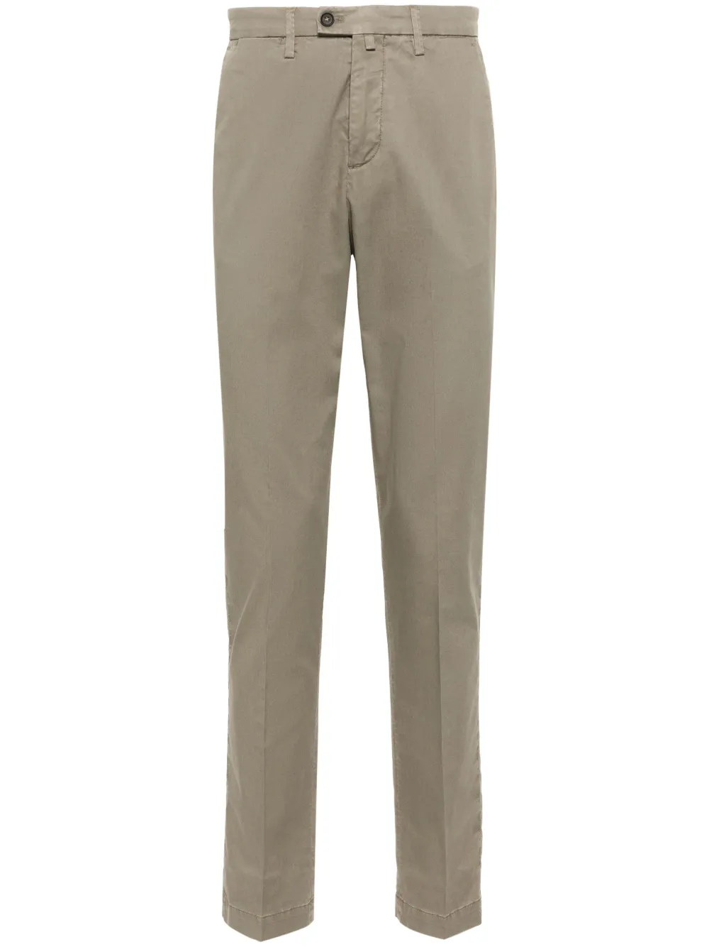 

Зауженные брюки чинос Corneliani, зеленый