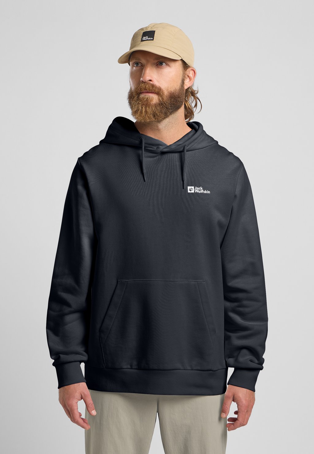 

Толстовка с капюшоном Jack Wolfskin, темно-синий