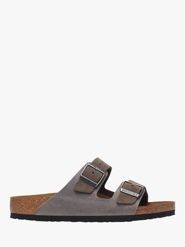 

Аризонские замшевые сандалии Birkenstock, цвет Concrete Grey