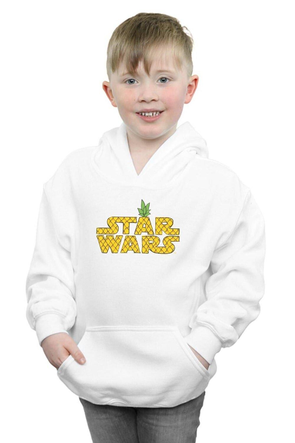 

Толстовка с логотипом «Ананас» Star Wars, белый