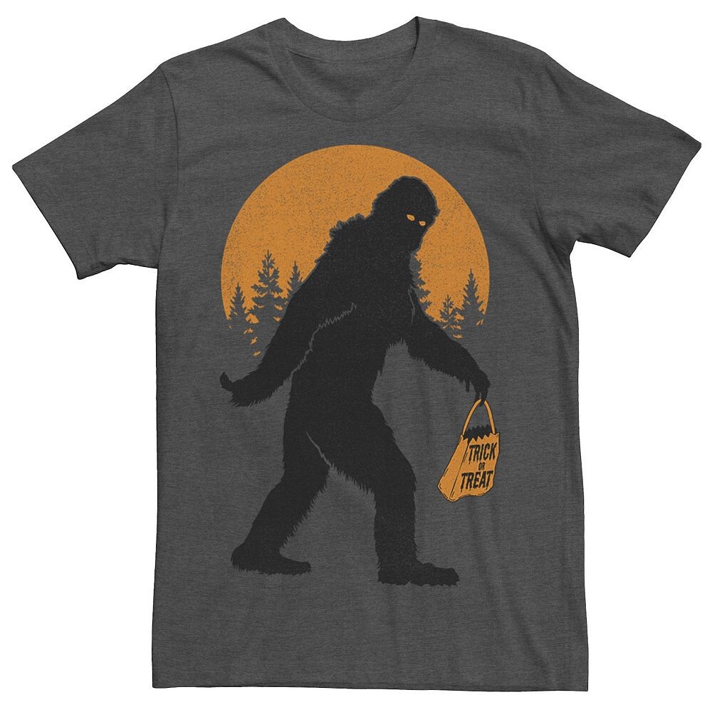 

Мужская сумка Bigfoot Trick Or Treat, футболка на Хэллоуин Licensed Character, цвет Charcoal Heather