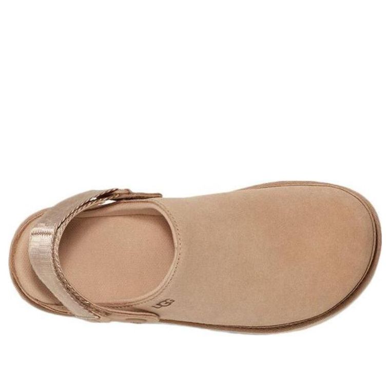 Сандалии (WMNS) UGG Goldenstar Clog 'Driftwood', желто-коричневый — фото 3