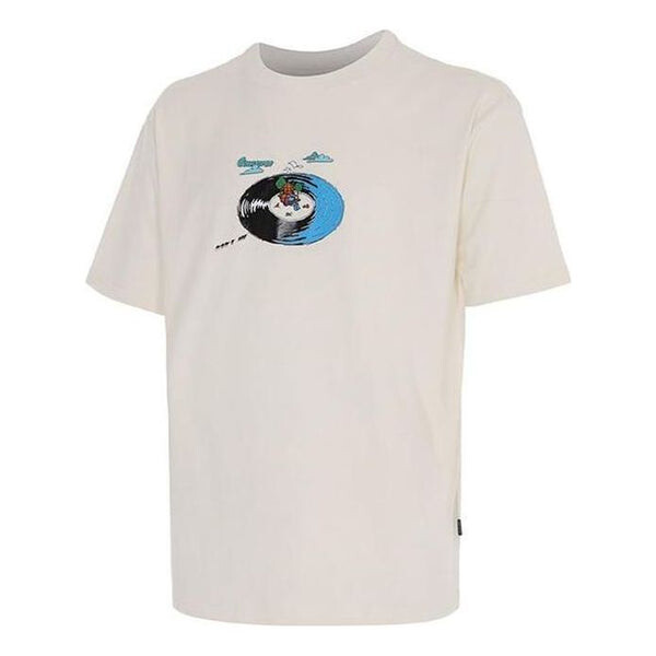 

Футболка disk jockey logo t-shirt 'white' Converse, белый
